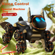 Интерактивная игрушка SODEEP Voice Intelligent Remote-Control Mechanical Dog Собака на радиоуправлении Черная (100176543546) - изображение 6
