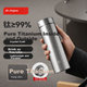 Термокружка JD Original Titanium Health из чистого титана с заварочным фильтром для чая 300 мл (100157931760) - изображение 2