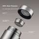Термокружка JD Original Titanium Health из чистого титана с заварочным фильтром для чая 300 мл (100157931760) - изображение 5