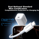 Мережевий зарядний пристрій Ugreen 30W USB-C White - зображення 5