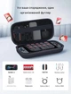 Чехол для консоли JSAUX Mega Carry Case BG0122, для Nintendo Switch 2, жесткий кейс, черный - изображение 6