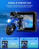 Мото навигационный дисплей Rimoody RM, 5”, Wireless CarPlay/Android Auto, Bluetooth, IP67 - изображение 3