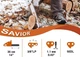 Цепь для бензиновой пилы SAVIOR 14| 35 см 3/8 LP 1.1 мм 50 звеньев - изображение 3