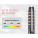 Выпрямитель для волос IPARAH P-112, 160-260°C, керамическое покрытие, LED display, 65 W высокоэффективный прибор для создания идеально гладких, ровных и аккуратно уложенных волос - изображение 6