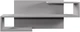 Полка Viant АП-1 1000/200/400 АРС Серый (АП1-000015287) - изображение 2