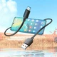 Кабель USB C для зарядки и передачи данных 2.4A 1м совместим с смартфонами и планшетами Hoco X96 белый - изображение 8