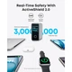 Зарядний пристрій Anker Laptop GaN 140W 3xUSB-C PD3.1 + USB-A + display + cable Silver (B2697G41) - зображення 5