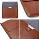 Чехол PU Sleeve для MacBook Air 13 дюймов Полиуретан защитный аксессуар белый - изображение 8