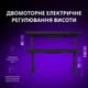 Компьютерный стол Lorgar ELITE 90W Wood Black (LRG-DE90W) - изображение 4
