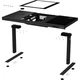 Комп'ютерний стіл Lorgar ELITE 90G Glass Black (LRG-DE90G) - зображення 11