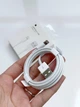 Кабель Apple Lightning USB 1м для iPhone iPad iPod белый для быстрой зарядки и передачи данных - изображение 2