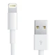 Кабель Apple Lightning USB 1м для iPhone iPad iPod белый для быстрой зарядки и передачи данных - изображение 4