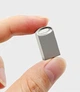 USB флешка 8GB Veron металлическая для хранения данных студентов и офисных работников надежная и компактная - изображение 2
