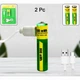 Аккумуляторные батарейки Lithium-ion 800mAh AAA-7 Type-C для устройств и гаджетов быстрая зарядка 2 шт - изображение 4