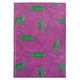 Книга записная Axent Leopard А4, 96 листов, клетка, розовая 8422-555-A - изображение 1