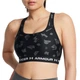 Спортивный топ женской Under Armour Crossback Mid Print XS Синій, Сірий 1361042-044 - изображение 1