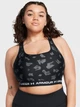 Спортивный топ женской Under Armour Crossback Mid Print XS Синій, Сірий 1361042-044 - изображение 2
