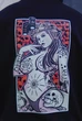 Мужской милитари костюм с принтом Tatto Girl M черный (KSMIL014) - изображение 9
