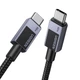 Кабель Ugreen L524 USB-C - USB-C PD 60W 0.5 м Серый (55764) - изображение 1