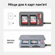 Картридер Ugreen CM868 USB-C 3.0 SD/microSD до 170 МБ/с з футляром для зберігання Сірий (55886) - зображення 15