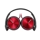 Наушники Sony MDR-ZX310 Red - изображение 3