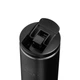 Термокружка 600мл, нержавіюча сталь STANLEY Transit Flip Top Black 2.0 10-13061-011 - зображення 3