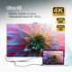 Кабель мультимедійний HDMI M to HDMI M 3.0m V2.0 4K60Hz black ColorWay (CW-CBHD079-BK) - зображення 10