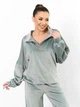 Костюм ISSA PLUS 15537 XXL оливковый (issa2007682788644) - изображение 4