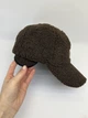 Кепка бейсболка барашок Тедді Ugg з вушками жіноча тепла Шоколад - зображення 6