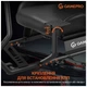 Кресло игровое GamePro RS100 із кріпленням для керма, педалей та коробки передач Black (RS100) GamePro RS100 970313 - изображение 7