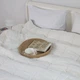 Всесезонное полуторное одеяло 135*200 см, 300 гр/м2 COTE BLANC SOFT ТЕП Белый (52330135200) - изображение 3
