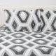 Покривало штучне хутро євро розмір 240*260 см Boho ТЕП Білий з сірим (52290240260) - зображення 6