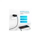Дата кабель USB-C to USB-C 2.0m 60W US255 Black Gray Ugreen (50125) UGREEN 50125 970244 - изображение 2