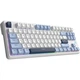 Клавіатура Ajazz AK870 V2 Flying Fish Switch USB UA White/Blue (AK870-V2-FF-BWB) Ajazz AK870-V2-FF-BWB 970317 - зображення 3