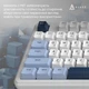 Клавіатура Ajazz AK870 V2 Flying Fish Switch USB UA White/Blue (AK870-V2-FF-BWB) Ajazz AK870-V2-FF-BWB 970317 - зображення 11
