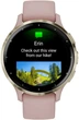 Смарт-часы Garmin Venu 3S Soft Gold Stainless Steel Bezel with Dust Rose Case and Silicone Band (010-02785-03) - изображение 4