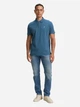 Поло длинное мужское Tom Tailor 1031006-38224 S Real Teal Blue (4069402246665) - изображение 3