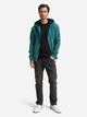 Толстовка на флісі, на блискавці чоловіча Tom Tailor 1043727-14171 XL Jasper Green (4069402245538) - зображення 3