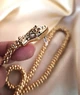 Моносережки колье длинное 94 см jewelry Золотистое - изображение 5