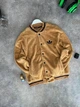 Чоловічий бомбер ADIDAS помаранчевий XL (LUX1135) - зображення 3