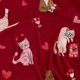Плед Ardesto Flannel 160х200см, 100% полиэстер, котики с сердечками (ART0124PB) - изображение 3