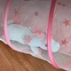 Палатка детская игровая с тоннелем Розовая - изображение 3