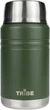 Пищевой термос Tribe Food Jar 700 мл двойные стенки SUS 304 с ложкой герметичный Olive - изображение 2