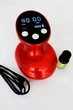 Вакуумный антицеллюлитный массажер тела Cupping Massager для коррекции фигуры (эффект лимфодренажного, Гуаша, баночного массажа, 9 режимов вакуума и подогрева) красный + масло в комплекте - изображение 6