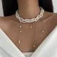 Женское колье с бусинами Pearl Lux - изображение 2