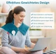 Comfytemp K9015 - Электрическая грелка для шеи и плеч, полный вес 1 кг, 9 уровней нагрева, автоматическое отключение 0,5-9 часов - изображение 6