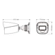 IP-видеокамера 4Mp TVT TD-9441C4(PE/WR1) Full Color f=2.8mm с микрофоном (77-00440) - изображение 2