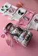 Подарочный набор носков Hello Kitty в банке, 5 пар милых носков для девочки, размер 35–40, подарок для девочки, дочери, племянницы - изображение 1
