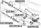 Втулка рульової рейки NISSAN XTERRA (N50) 2004-2012 г. - изображение 4