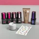 Манікюрний набір «Premium Nail Box»: витяжка, лампа, фрезер та матеріали MOON FULL для покриття - зображення 2